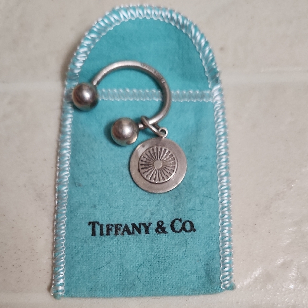 Tiffany & Co. Silver Charm Keyring
